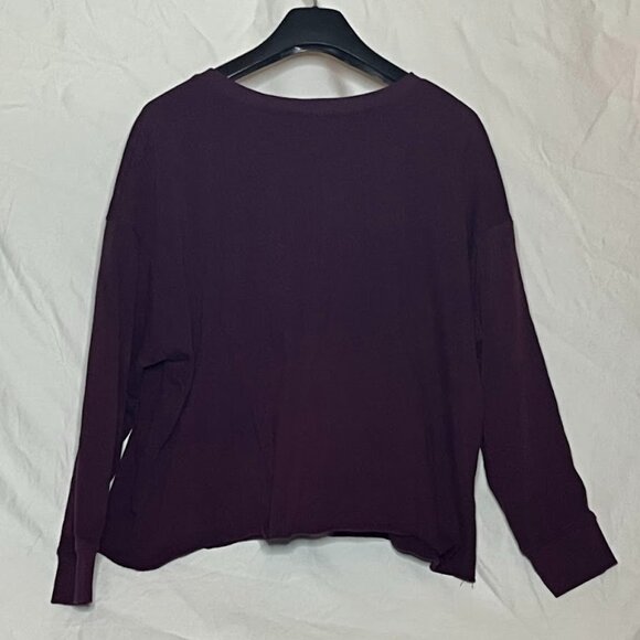 Torrid Purple Sweatshirt Gold Star Womens Size 3 - Picture 2 of 3